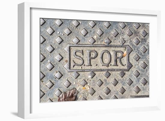 Dolce Vita Rome Collection - SPQR-Philippe Hugonnard-Framed Photographic Print