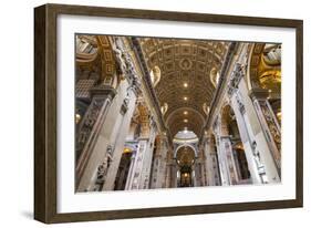 Dolce Vita Rome Collection - St. Peter Basilica-Philippe Hugonnard-Framed Photographic Print