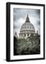 Dolce Vita Rome Collection - St Pierre de Rome Basilica II-Philippe Hugonnard-Framed Photographic Print