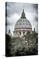 Dolce Vita Rome Collection - St Pierre de Rome Basilica II-Philippe Hugonnard-Stretched Canvas