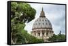 Dolce Vita Rome Collection - St Pierre de Rome Basilica-Philippe Hugonnard-Framed Stretched Canvas