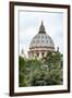 Dolce Vita Rome Collection - St Pierre de Rome Basilica-Philippe Hugonnard-Framed Photographic Print