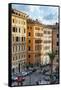 Dolce Vita Rome Collection - Street of Rome at Sunset-Philippe Hugonnard-Framed Stretched Canvas