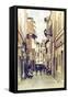 Dolce Vita Rome Collection - Street of Rome II-Philippe Hugonnard-Framed Stretched Canvas