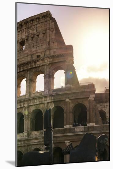 Dolce Vita Rome Collection - The Colosseum at Sunrise II-Philippe Hugonnard-Mounted Photographic Print