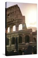 Dolce Vita Rome Collection - The Colosseum at Sunrise II-Philippe Hugonnard-Stretched Canvas