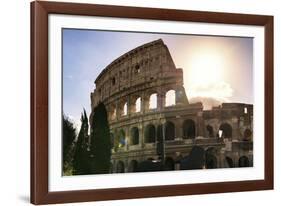 Dolce Vita Rome Collection - The Colosseum at Sunrise-Philippe Hugonnard-Framed Photographic Print