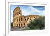 Dolce Vita Rome Collection - The Colosseum at Sunset-Philippe Hugonnard-Framed Photographic Print