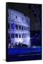 Dolce Vita Rome Collection - The Colosseum Blue Night II-Philippe Hugonnard-Framed Stretched Canvas