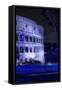 Dolce Vita Rome Collection - The Colosseum Blue Night II-Philippe Hugonnard-Framed Stretched Canvas