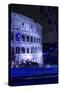 Dolce Vita Rome Collection - The Colosseum Blue Night II-Philippe Hugonnard-Stretched Canvas