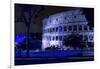 Dolce Vita Rome Collection - The Colosseum Blue Night-Philippe Hugonnard-Framed Photographic Print