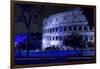 Dolce Vita Rome Collection - The Colosseum Blue Night-Philippe Hugonnard-Framed Photographic Print