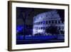 Dolce Vita Rome Collection - The Colosseum Blue Night-Philippe Hugonnard-Framed Photographic Print