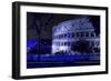 Dolce Vita Rome Collection - The Colosseum Blue Night-Philippe Hugonnard-Framed Photographic Print