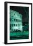 Dolce Vita Rome Collection - The Colosseum Green Night II-Philippe Hugonnard-Framed Photographic Print