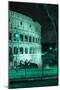 Dolce Vita Rome Collection - The Colosseum Green Night II-Philippe Hugonnard-Mounted Photographic Print