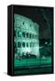 Dolce Vita Rome Collection - The Colosseum Green Night II-Philippe Hugonnard-Framed Stretched Canvas