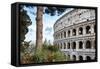 Dolce Vita Rome Collection - The Colosseum II-Philippe Hugonnard-Framed Stretched Canvas