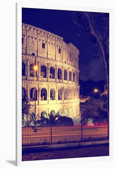 Dolce Vita Rome Collection - The Colosseum Night II-Philippe Hugonnard-Framed Photographic Print