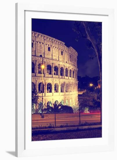 Dolce Vita Rome Collection - The Colosseum Night II-Philippe Hugonnard-Framed Photographic Print