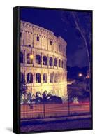 Dolce Vita Rome Collection - The Colosseum Night II-Philippe Hugonnard-Framed Stretched Canvas