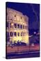 Dolce Vita Rome Collection - The Colosseum Night II-Philippe Hugonnard-Stretched Canvas