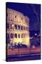 Dolce Vita Rome Collection - The Colosseum Night II-Philippe Hugonnard-Stretched Canvas