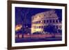 Dolce Vita Rome Collection - The Colosseum Night-Philippe Hugonnard-Framed Photographic Print