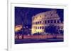 Dolce Vita Rome Collection - The Colosseum Night-Philippe Hugonnard-Framed Photographic Print