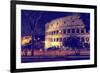 Dolce Vita Rome Collection - The Colosseum Night-Philippe Hugonnard-Framed Photographic Print