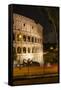 Dolce Vita Rome Collection - The Colosseum Orange Night II-Philippe Hugonnard-Framed Stretched Canvas