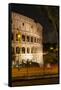 Dolce Vita Rome Collection - The Colosseum Orange Night II-Philippe Hugonnard-Framed Stretched Canvas