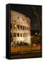 Dolce Vita Rome Collection - The Colosseum Orange Night II-Philippe Hugonnard-Framed Stretched Canvas