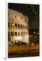 Dolce Vita Rome Collection - The Colosseum Orange Night II-Philippe Hugonnard-Framed Photographic Print