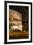 Dolce Vita Rome Collection - The Colosseum Orange Night II-Philippe Hugonnard-Framed Photographic Print