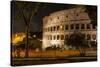 Dolce Vita Rome Collection - The Colosseum Orange Night-Philippe Hugonnard-Stretched Canvas