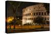 Dolce Vita Rome Collection - The Colosseum Orange Night-Philippe Hugonnard-Stretched Canvas