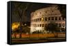 Dolce Vita Rome Collection - The Colosseum Orange Night-Philippe Hugonnard-Framed Stretched Canvas