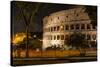 Dolce Vita Rome Collection - The Colosseum Orange Night-Philippe Hugonnard-Stretched Canvas