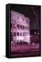 Dolce Vita Rome Collection - The Colosseum Pink Night II-Philippe Hugonnard-Framed Stretched Canvas