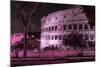 Dolce Vita Rome Collection - The Colosseum Pink Night-Philippe Hugonnard-Mounted Photographic Print