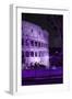 Dolce Vita Rome Collection - The Colosseum Purple Night II-Philippe Hugonnard-Framed Photographic Print