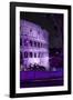 Dolce Vita Rome Collection - The Colosseum Purple Night II-Philippe Hugonnard-Framed Photographic Print