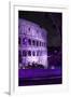 Dolce Vita Rome Collection - The Colosseum Purple Night II-Philippe Hugonnard-Framed Photographic Print