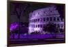 Dolce Vita Rome Collection - The Colosseum Purple Night-Philippe Hugonnard-Framed Photographic Print