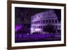 Dolce Vita Rome Collection - The Colosseum Purple Night-Philippe Hugonnard-Framed Photographic Print