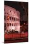 Dolce Vita Rome Collection - The Colosseum Red Night II-Philippe Hugonnard-Mounted Photographic Print