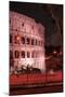 Dolce Vita Rome Collection - The Colosseum Red Night II-Philippe Hugonnard-Mounted Photographic Print