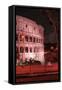 Dolce Vita Rome Collection - The Colosseum Red Night II-Philippe Hugonnard-Framed Stretched Canvas